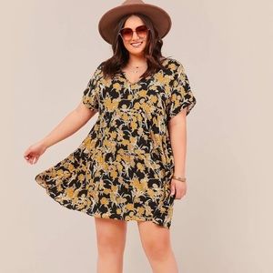 SHEIN Summer Floral Dress